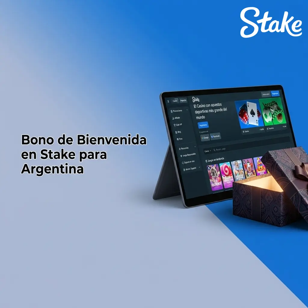 Bono de bienvenida en Stake Argentina: sorteo semanal, carrera diaria y Wheel Wars con premios en USD
