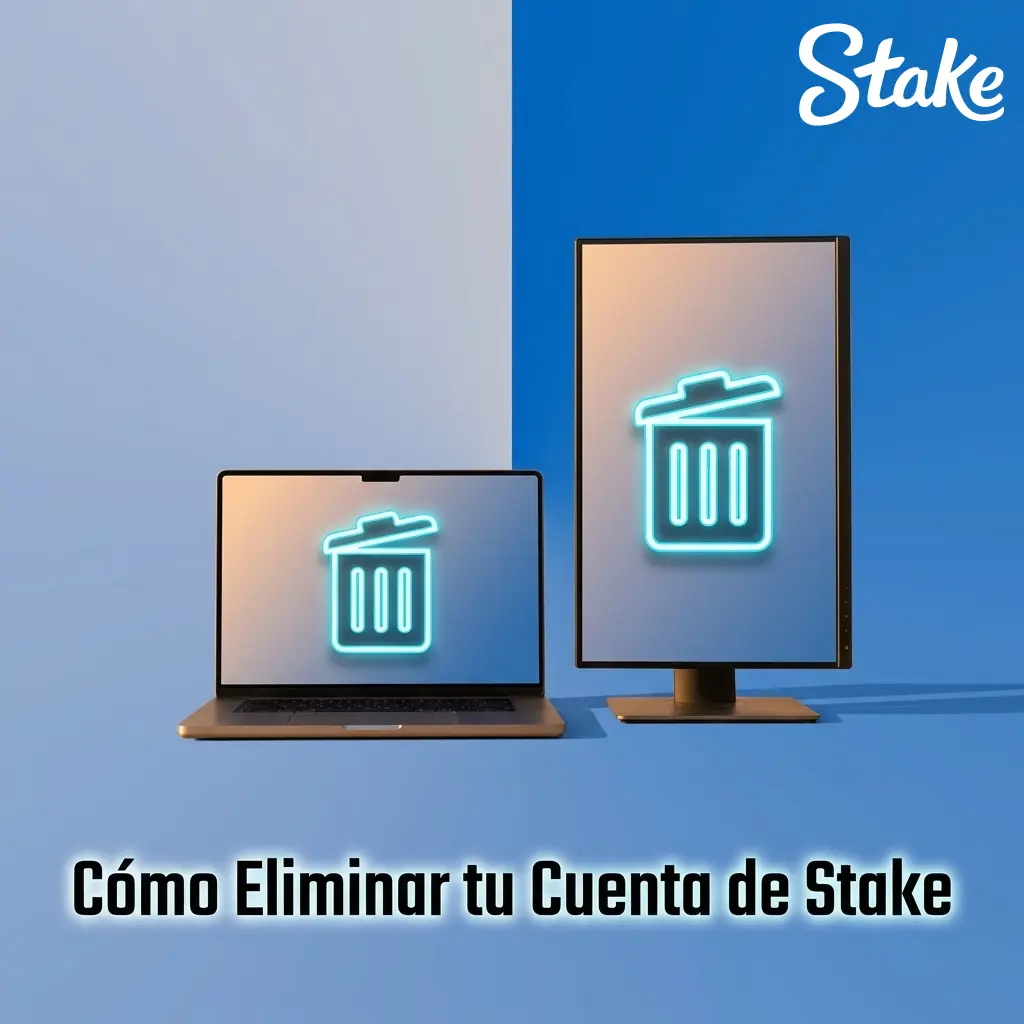 Guía para eliminar tu cuenta de Stake: pasos para cerrar sesión, retirar fondos y contactar soporte.