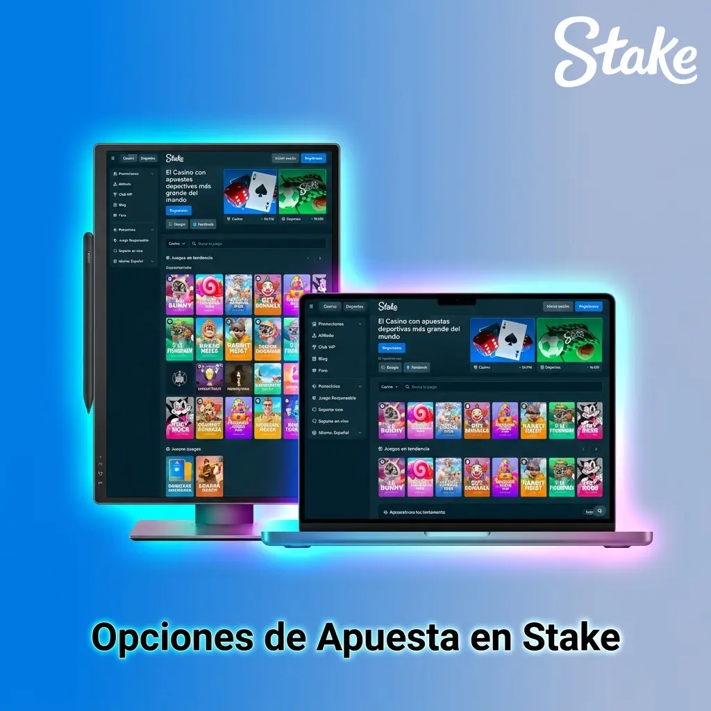 Opciones de apuesta en Stake: en vivo, línea, multi en vivo y apuesta anticipada para usuarios en Argentina