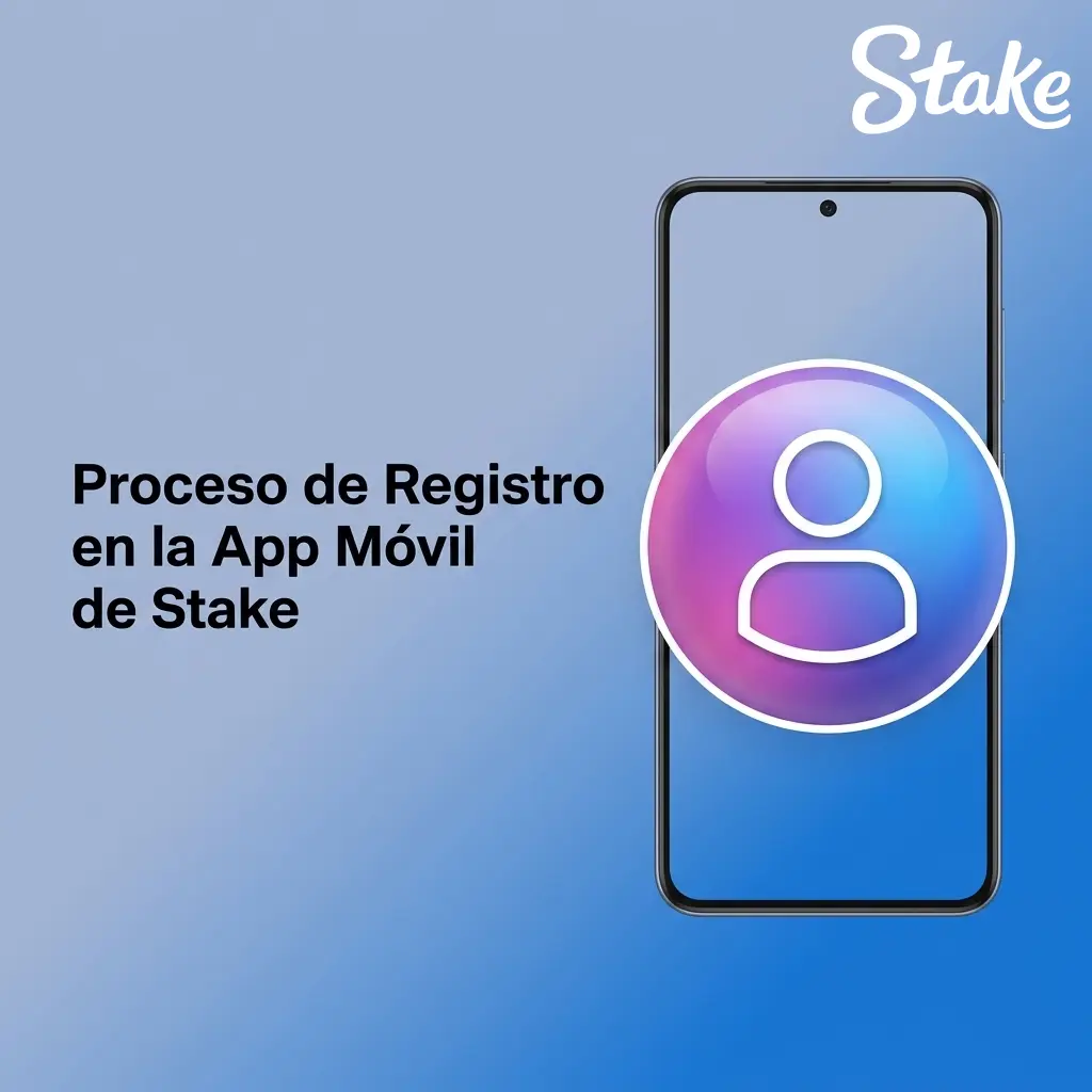 Proceso de registro en la app móvil de Stake para apuestas deportivas y casino en Argentina