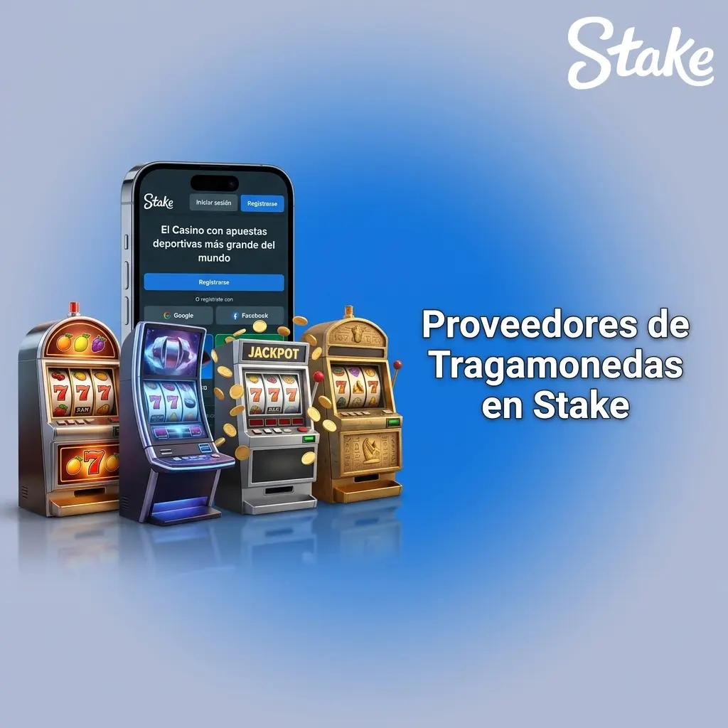 Proveedores de tragamonedas en Stake: Pragmatic Play, NetEnt, Play'n GO y más de 50 desarrolladores top