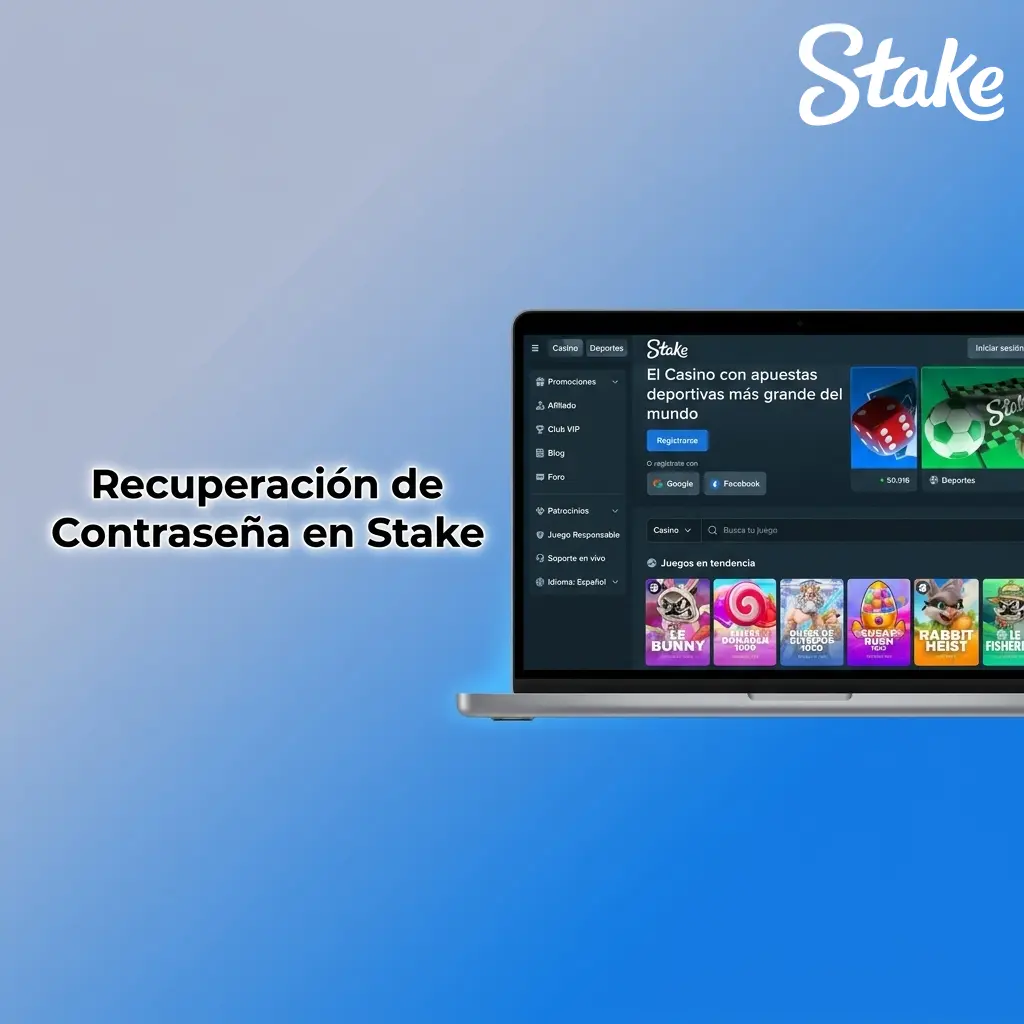 Guía paso a paso para recuperar tu contraseña en Stake desde el sitio oficial o la aplicación