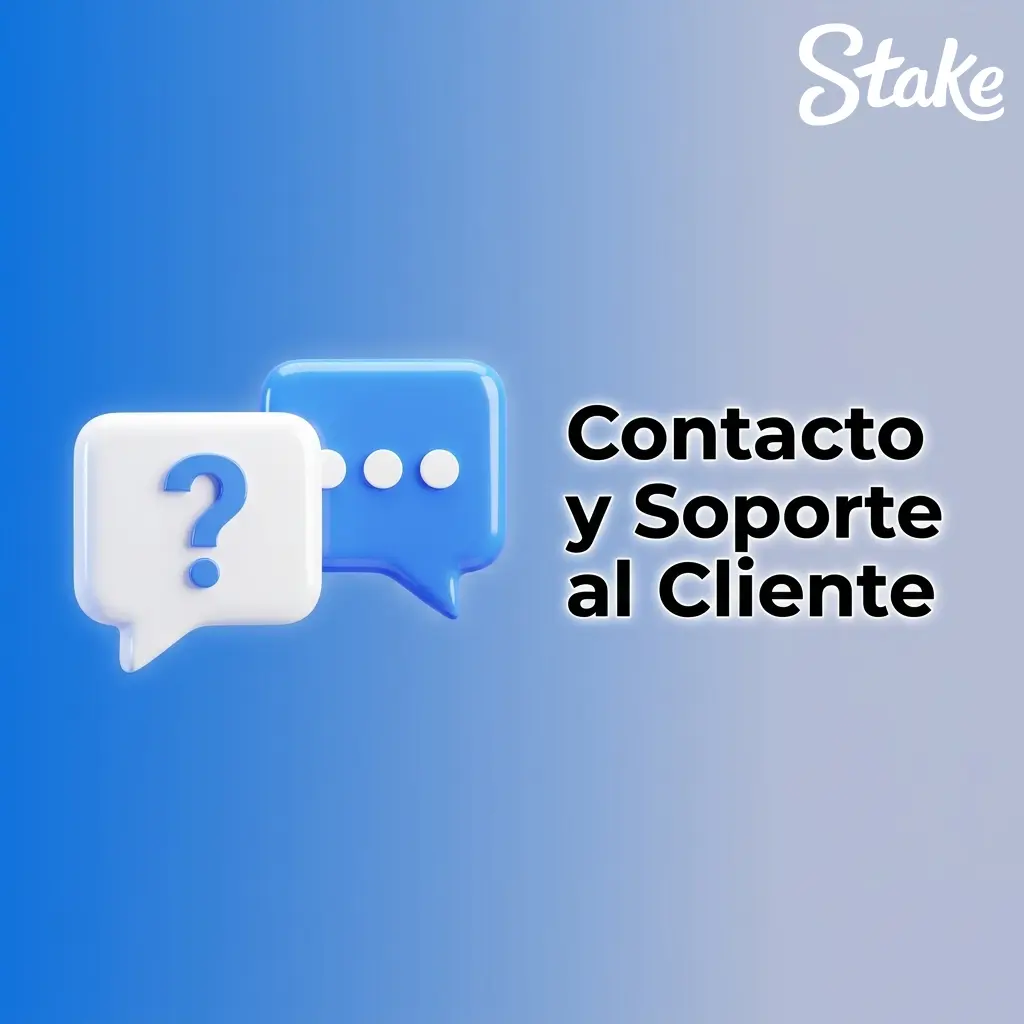 Equipo de soporte de Stake disponible 24/7 en chat en vivo, correo y centro de ayuda en español