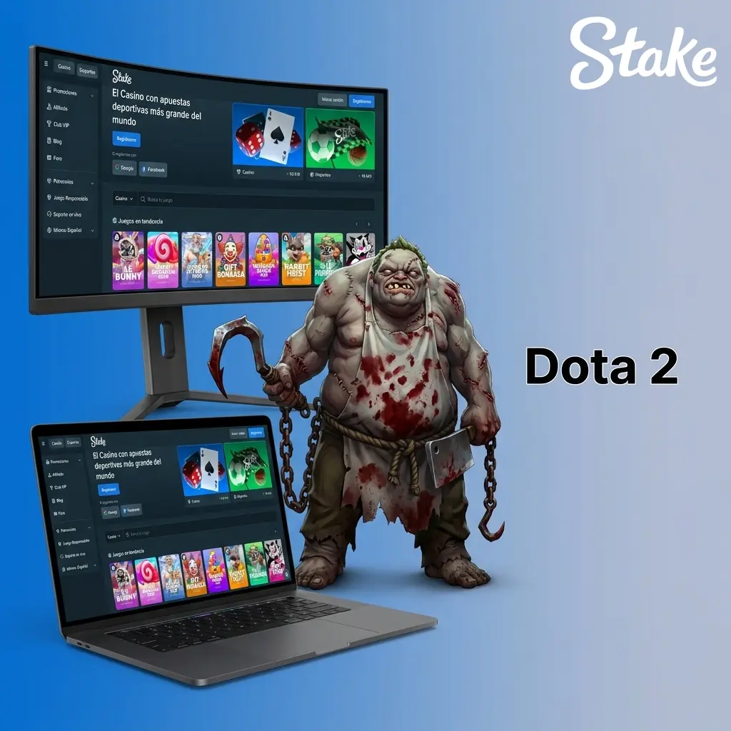 Apuestas en Dota 2: ganador del mapa, kills y torneos como The International en Stake