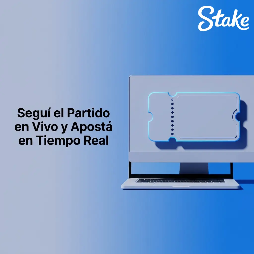 Transmisión en vivo y apuestas en tiempo real en Stake Argentina para fútbol, tenis y básquetbol