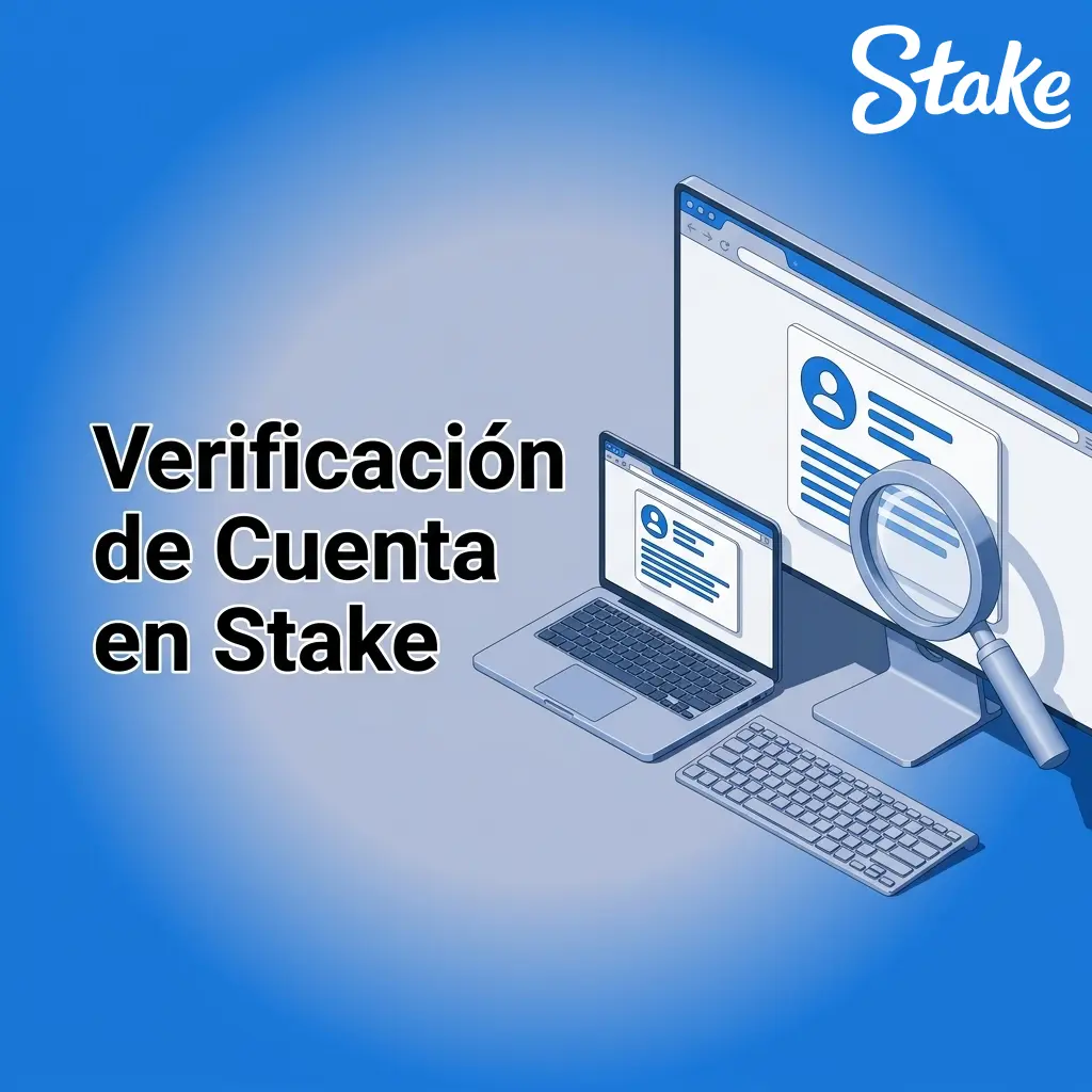 Proceso de verificación KYC en Stake: cargá tu DNI, comprobante de domicilio y esperá confirmación en 24 horas.